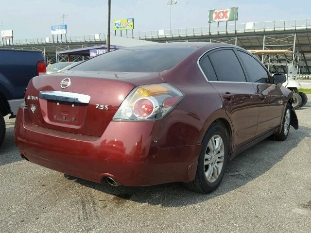 1N4AL2AP3CN442030 - 2012 NISSAN ALTIMA BAS MAROON photo 4