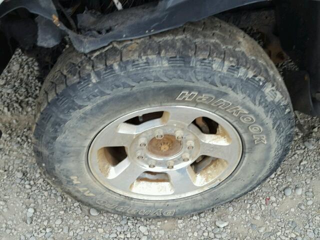 3D7KS28A98G211304 - 2008 DODGE RAM 2500 S WHITE photo 9