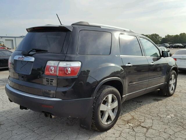 1GKKRRED1BJ204645 - 2011 GMC ACADIA SLT შავი ფოტო 4