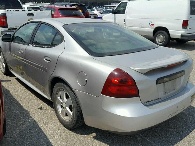 2G2WP552581106977 - 2008 PONTIAC GRAND PRIX GRAY photo 3