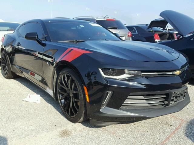 1G1FB1RS2G0177912 - 2016 CHEVROLET CAMARO LT BLACK photo 1