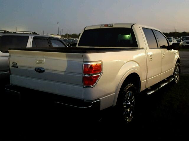 1FTPW12VX9KB32373 - 2009 FORD F150 WHITE photo 4