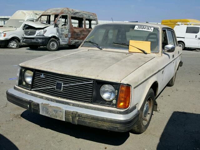 VC24445H1213212 - 1977 VOLVO 244 DL BEIGE photo 2