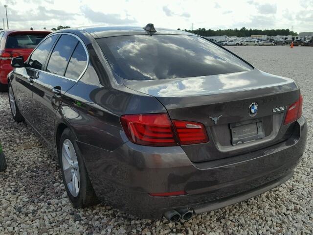 WBAXG5C5XCDX06479 - 2012 BMW 528 I BROWN photo 3