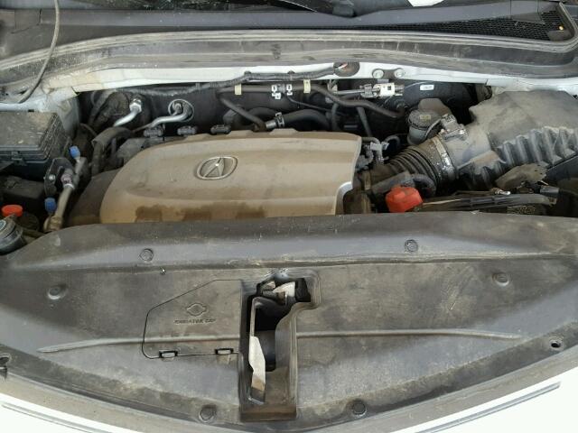 2HNYD2H50BH545479 - 2011 ACURA MDX SILVER photo 7