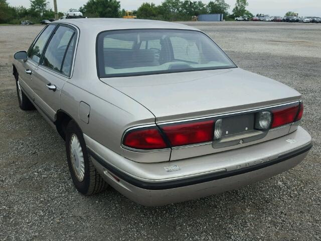 1G4HP52K7VH464319 - 1997 BUICK LESABRE CU TAN photo 3