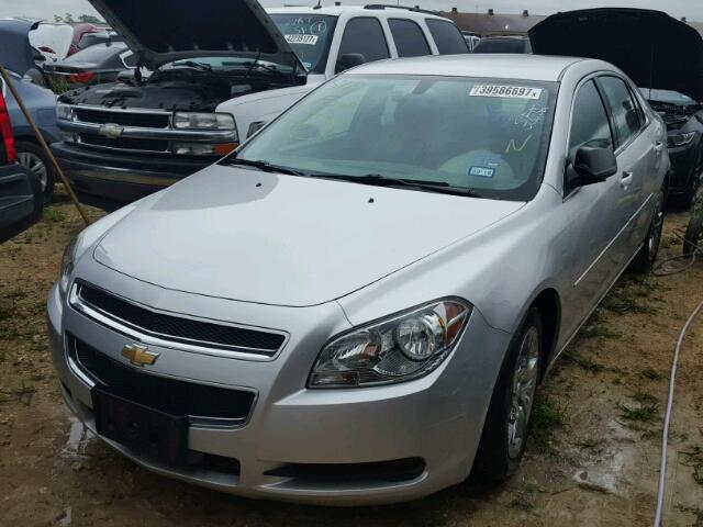1G1ZA5E01CF388375 - 2012 CHEVROLET MALIBU LS ვერცხლისფერი ფოტო 2