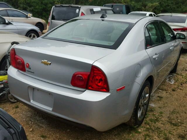 1G1ZA5E01CF388375 - 2012 CHEVROLET MALIBU LS ვერცხლისფერი ფოტო 4