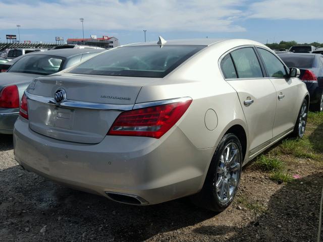 1G4GB5G37EF218717 - 2014 BUICK LACROSSE SILVER photo 4