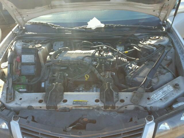 2G1WF52E739114966 - 2003 CHEVROLET IMPALA SILVER photo 7