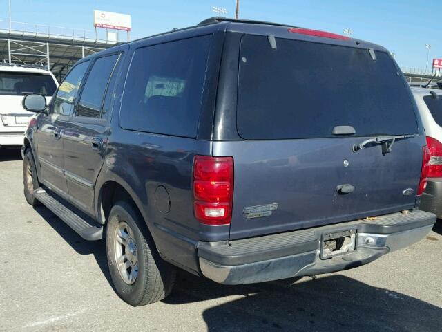 1FMRU1560YLC44686 - 2000 FORD EXPEDITION BLUE photo 3