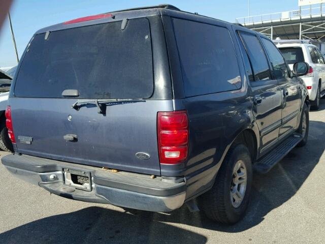 1FMRU1560YLC44686 - 2000 FORD EXPEDITION BLUE photo 4