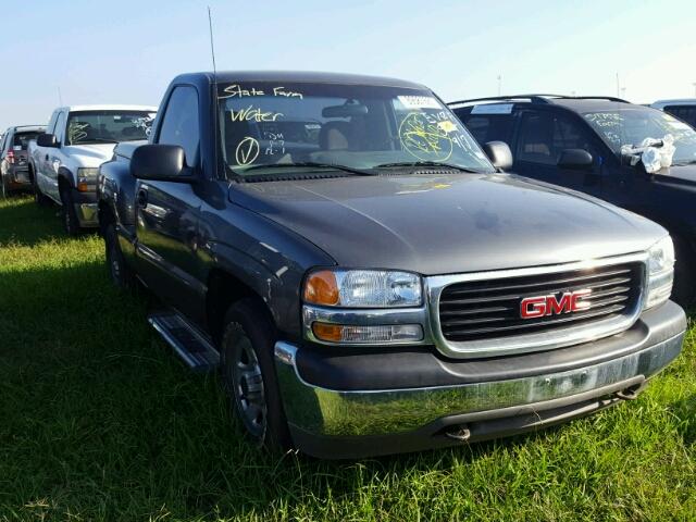 1GTEC14W31Z199625 - 2001 GMC SIERRA C15 GRAY photo 1