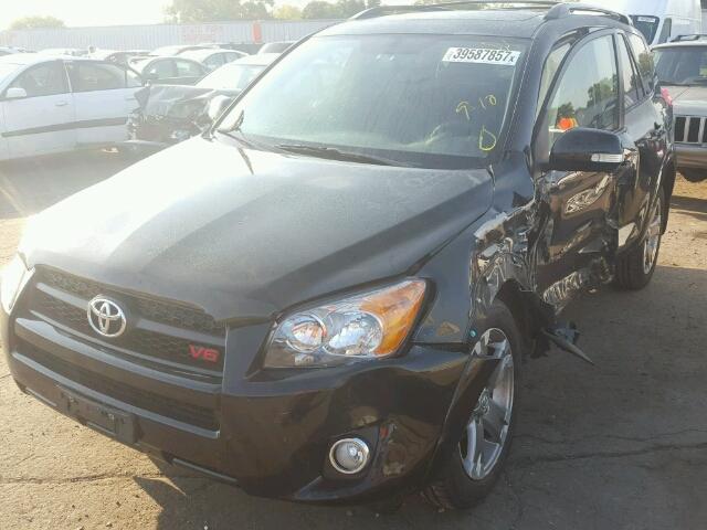 JTMBK32V995079990 - 2009 TOYOTA RAV4 SPORT BLACK photo 2