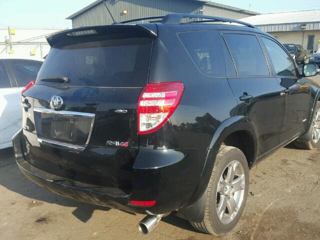 JTMBK32V995079990 - 2009 TOYOTA RAV4 SPORT BLACK photo 4