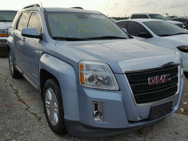 2GKALREK9E6276075 - 2014 GMC TERRAIN SL BLUE photo 1