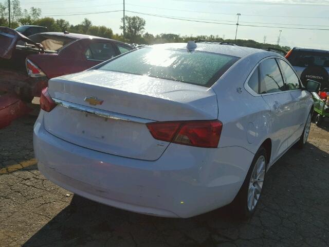 2G11Z5SL1F9144551 - 2015 CHEVROLET IMPALA LS WHITE photo 4