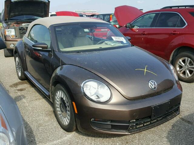 3VW507AT8FM822636 - 2015 VOLKSWAGEN BEETLE 1.8 BROWN photo 1