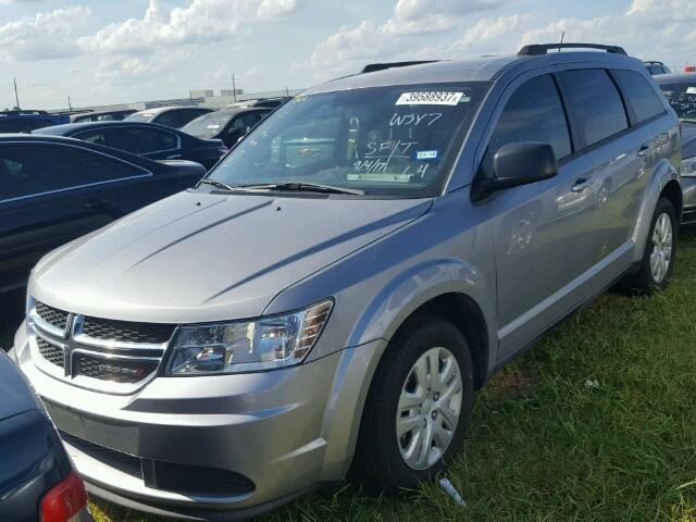 3C4PDCAB7GT128222 - 2016 DODGE JOURNEY GRAY photo 2