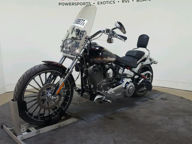 1HD1TD917EB958173 - 2014 HARLEY-DAVIDSON FXSBSE CVO GRAY photo 4