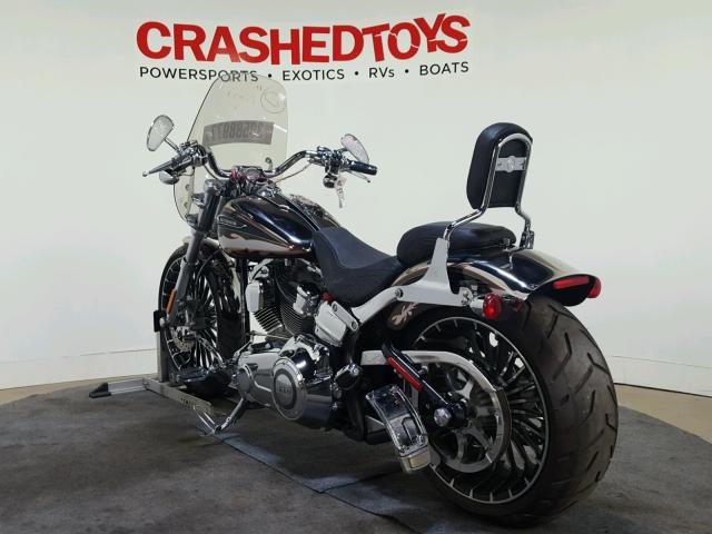 1HD1TD917EB958173 - 2014 HARLEY-DAVIDSON FXSBSE CVO GRAY photo 6