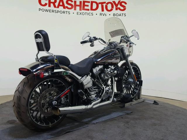 1HD1TD917EB958173 - 2014 HARLEY-DAVIDSON FXSBSE CVO GRAY photo 8