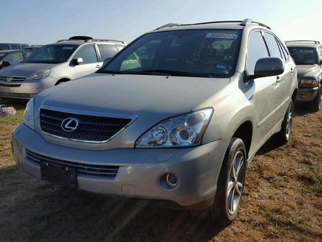 JTJHW31U072017882 - 2007 LEXUS RX 400H BEIGE photo 2