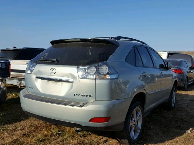 JTJHW31U072017882 - 2007 LEXUS RX 400H BEIGE photo 4