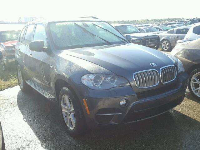 5UXZW0C50CL666693 - 2012 BMW X5 BLUE photo 1