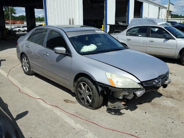 1HGCM66524A049077 - 2004 HONDA ACCORD EX SILVER photo 1