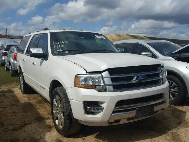 1FMJK1LTXFEF30249 - 2015 FORD EXPEDITION WHITE photo 1