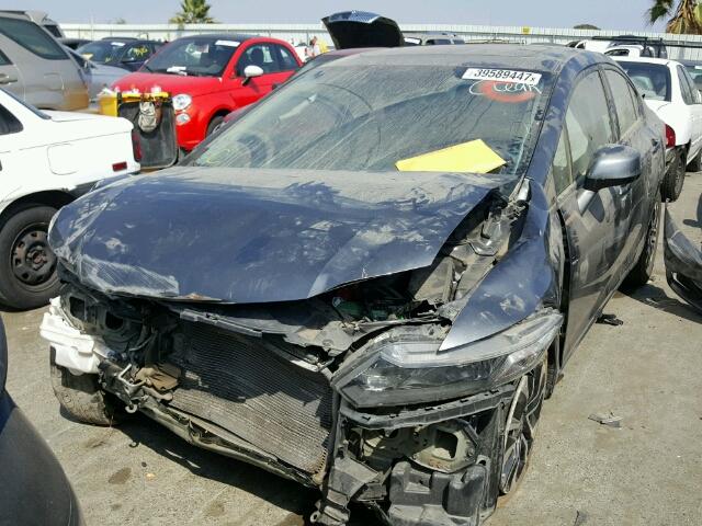 19XFB2F83DE295637 - 2013 HONDA CIVIC EX BLACK photo 2