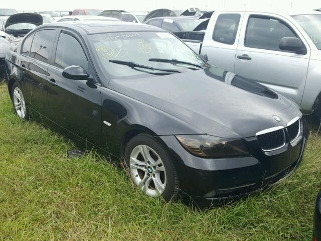 WBAVA37568NL52162 - 2008 BMW 328 BLACK photo 1