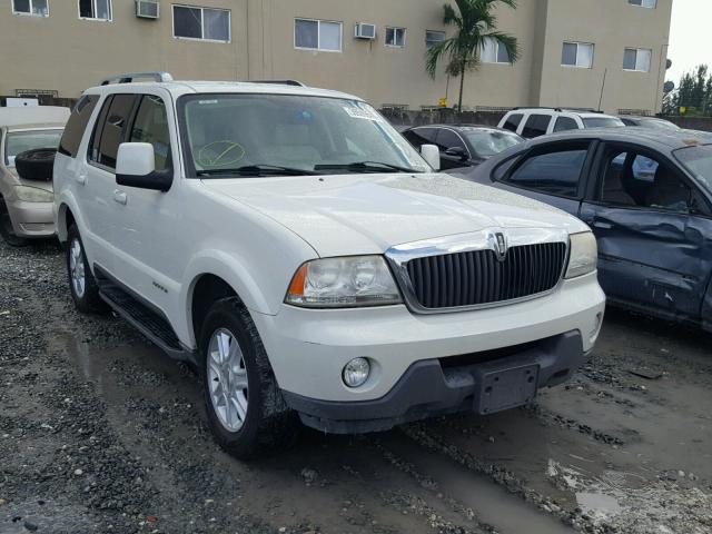 5LMEU68H14ZJ48465 - 2004 LINCOLN AVIATOR 白色 照片 1