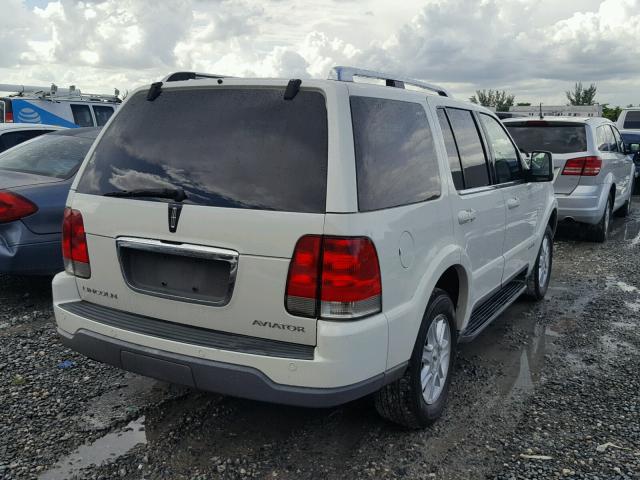 5LMEU68H14ZJ48465 - 2004 LINCOLN AVIATOR 白色 照片 4