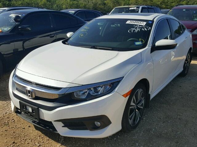 19XFC1F37HE008432 - 2017 HONDA CIVIC WHITE photo 2