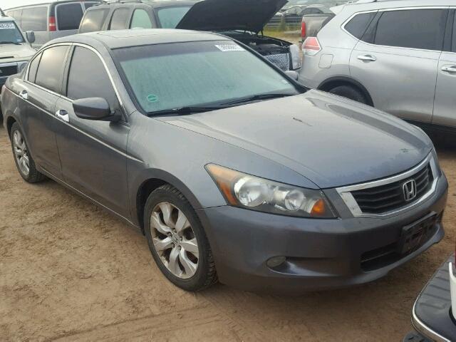 1HGCP36818A047617 - 2008 HONDA ACCORD CHARCOAL photo 1