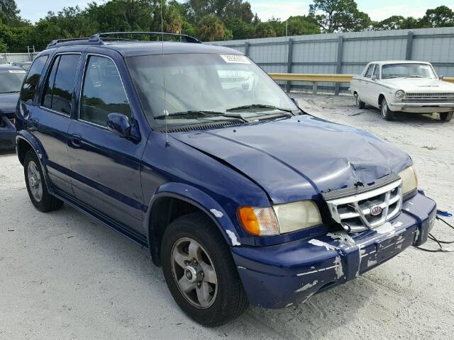 KNDJA7231Y5623837 - 2000 KIA SPORTAGE BLUE photo 1