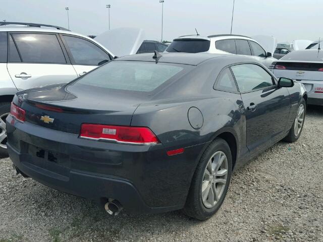 2G1FB1E35E9323558 - 2014 CHEVROLET CAMARO LT GRAY photo 4