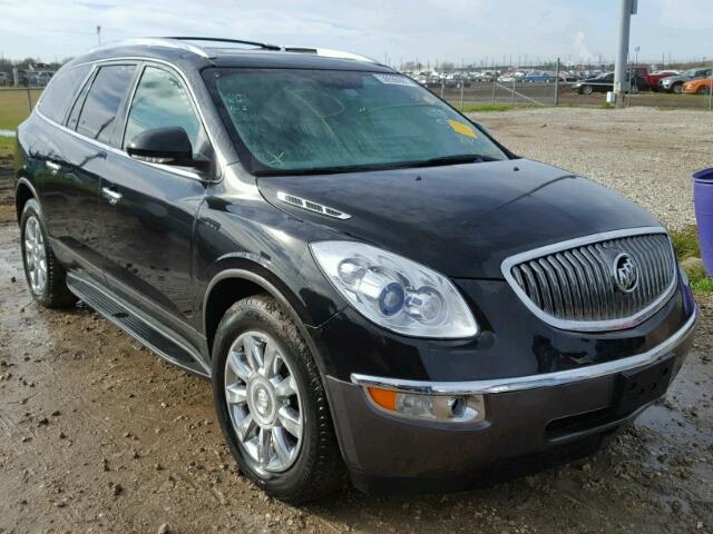 5GAKRDED8CJ206782 - 2012 BUICK ENCLAVE BLACK photo 1