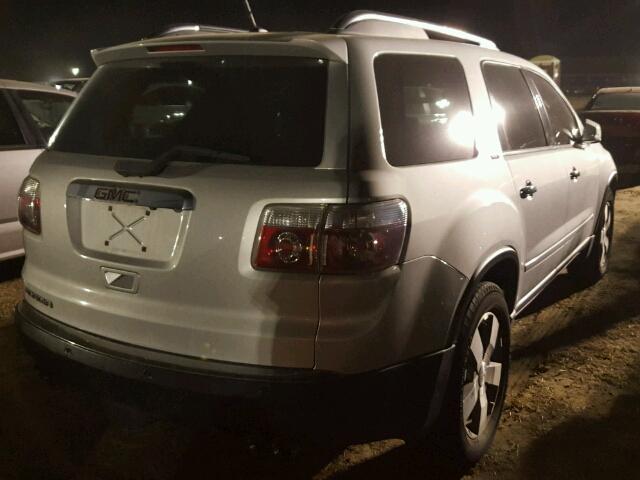 1GKER33D39J145279 - 2009 GMC ACADIA SLT SILVER photo 4