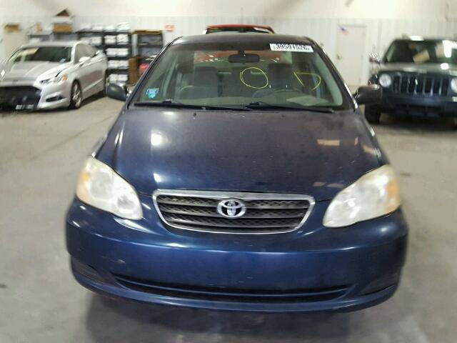 1NXBR32E17Z871139 - 2007 TOYOTA COROLLA BLUE photo 10