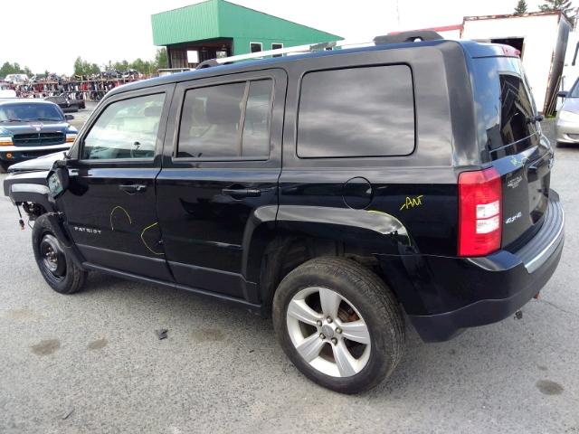 1C4NJRCB2DD164417 - 2013 JEEP PATRIOT LI BLACK photo 3