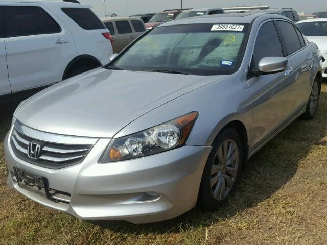 1HGCP3F87CA014677 - 2012 HONDA ACCORD EXL SILVER photo 2