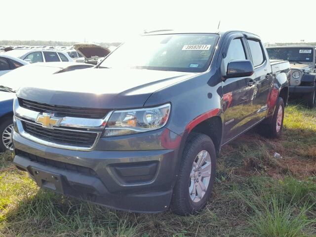 1GCGSCEN7H1197155 - 2017 CHEVROLET COLORADO BLUE photo 2