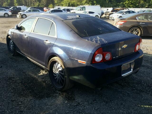 1G1ZK577684244105 - 2008 CHEVROLET MALIBU LTZ 蓝色 照片 3