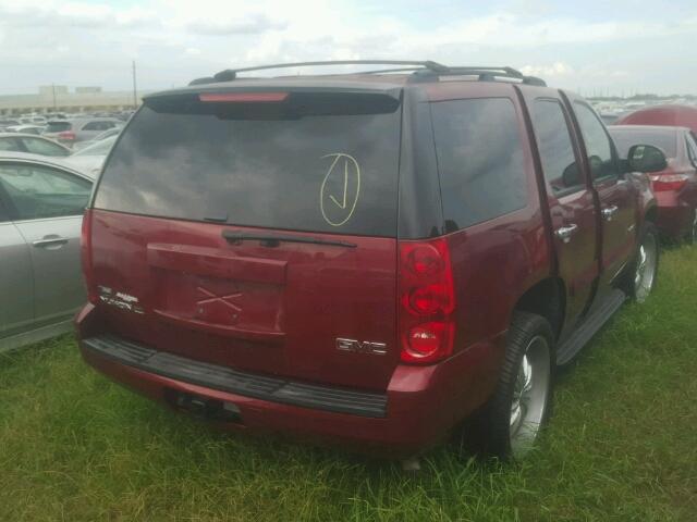 1GKEC23379R166527 - 2009 GMC YUKON Rot Foto 4
