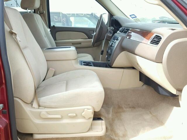 1GKEC23379R166527 - 2009 GMC YUKON Rot Foto 5
