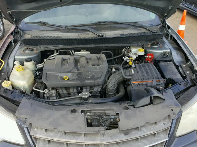 1C3LC46KX7N604712 - 2007 CHRYSLER SEBRING GRAY photo 7