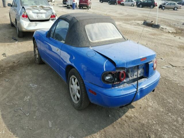 JM1NA3512L0159709 - 1990 MAZDA MX-5 MIATA BLUE photo 3